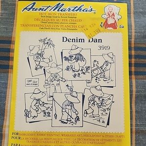 Denim Dan Hot Iron Transfers